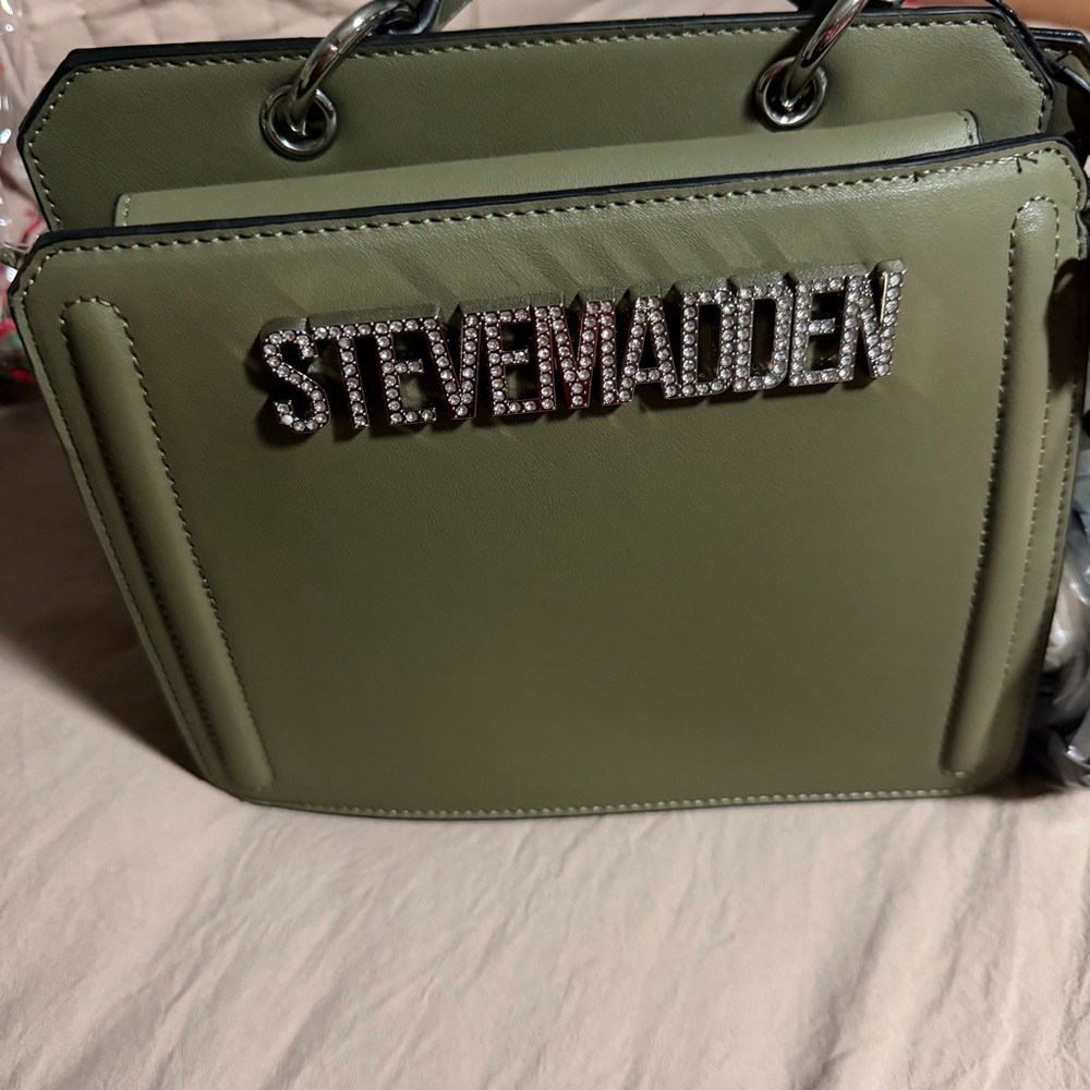 Steve Madden Sage Green Shoulder Bag